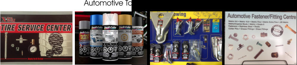 Automotive Tools, Fasteners, & Touch-ups